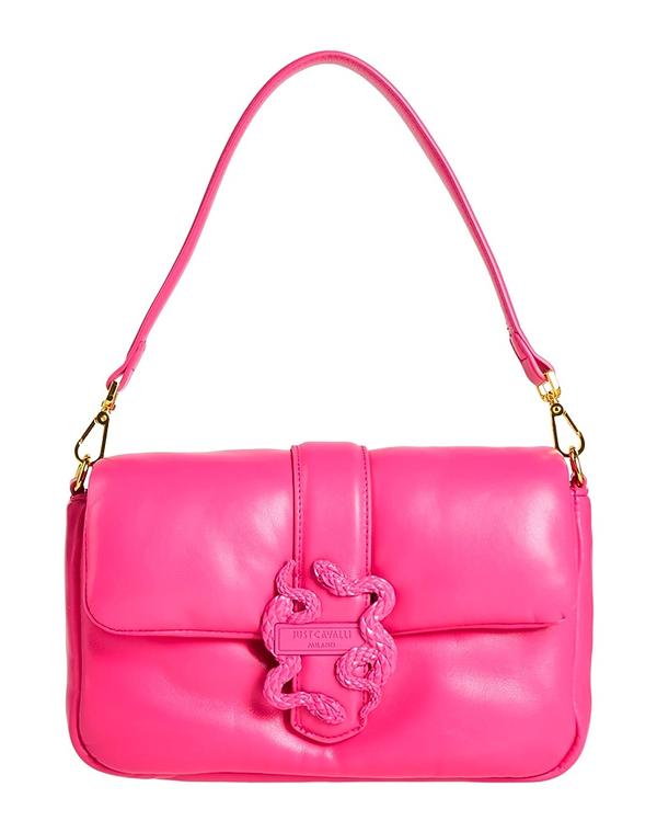 ジャストカバリ レディース バッグ JUST CAVALLI ハンドバッグ Fuchsia フューシャ|ReVida 店