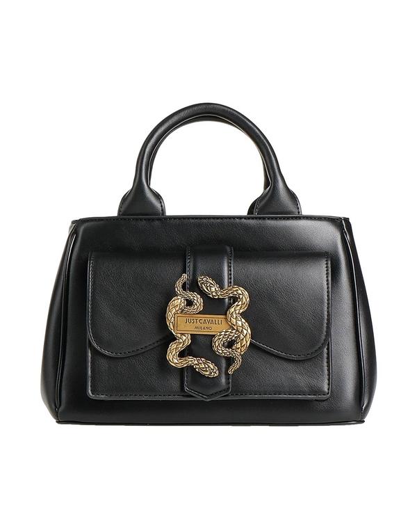 ジャストカバリ レディース バッグ JUST CAVALLI ハンドバッグ Black ブラック