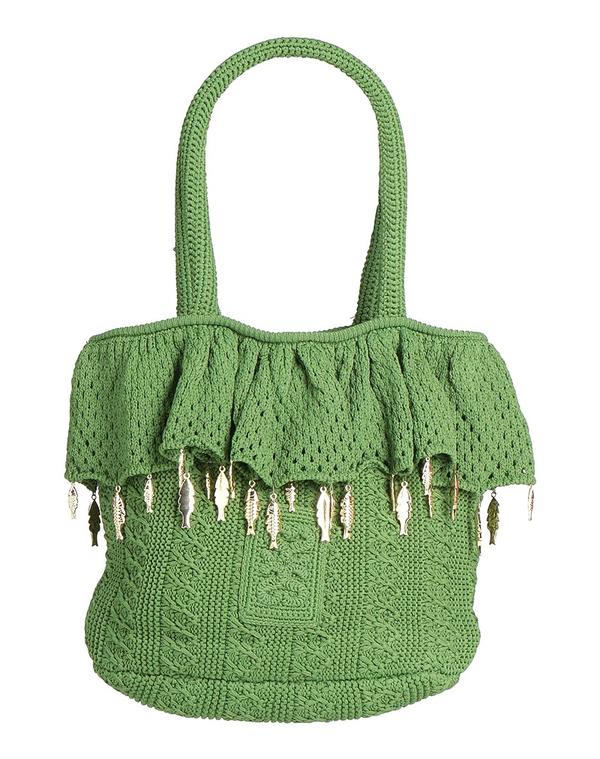 サンドロ レディース バッグ SANDRO ハンドバッグ Green グリーン