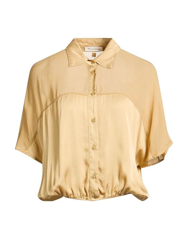 マニラグレース レディース トップス シャツ MANILA GRACE 無地シャツ＆ブラウス Beige ベージュ