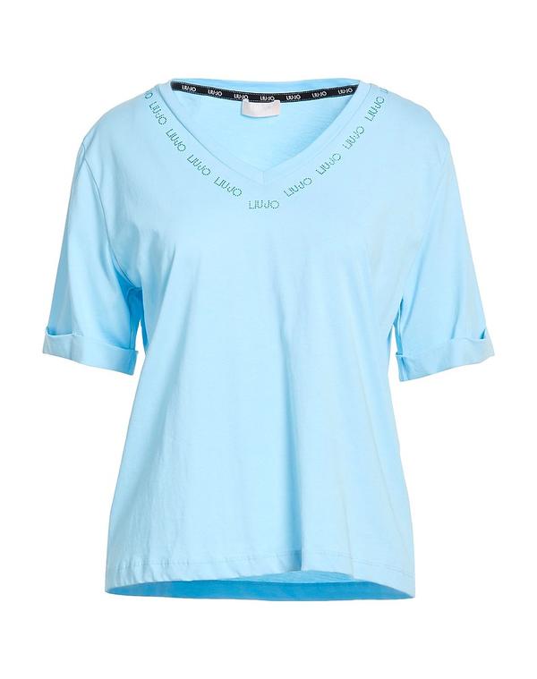 リュージョー レディース トップス Tシャツ LIU JO Ｔシャツ Light Blue ブルー