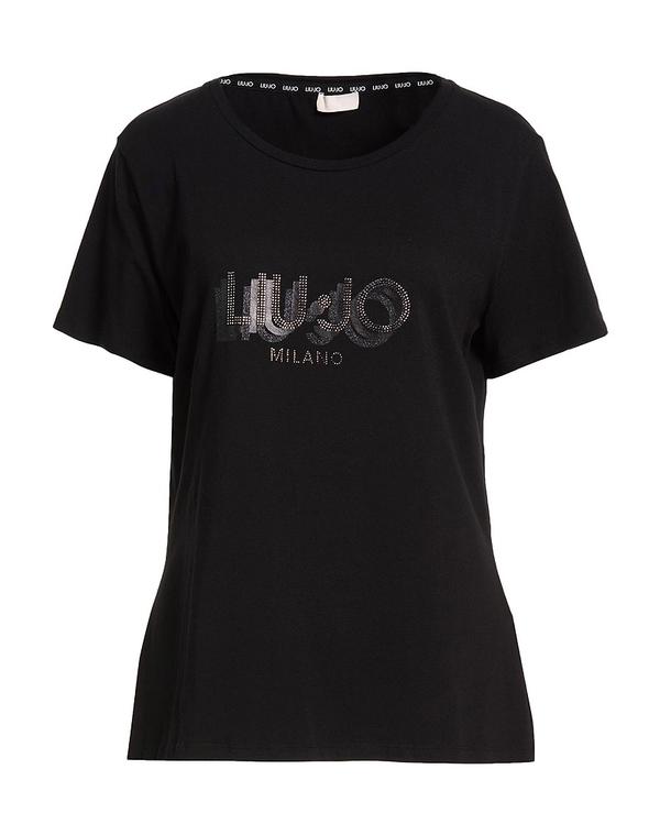 リュージョー レディース トップス Tシャツ LIU JO Ｔシャツ Black ブラック