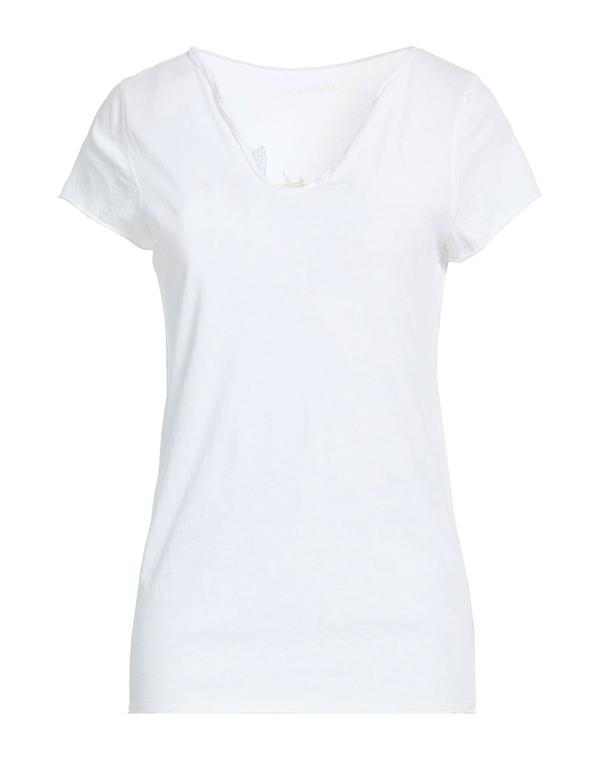 ザディグ エ ヴォルテール レディース トップス Tシャツ ZADIG&VOLTAIRE Ｔシャツ White ホワイト