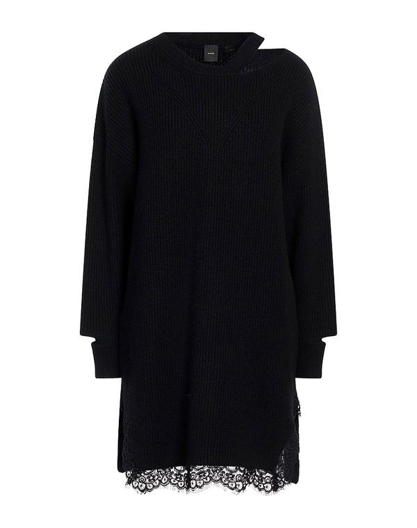 ピンコ レディース トップス ワンピース PINKO ミニワンピース・ドレス Black ブラック｜ReVida 店