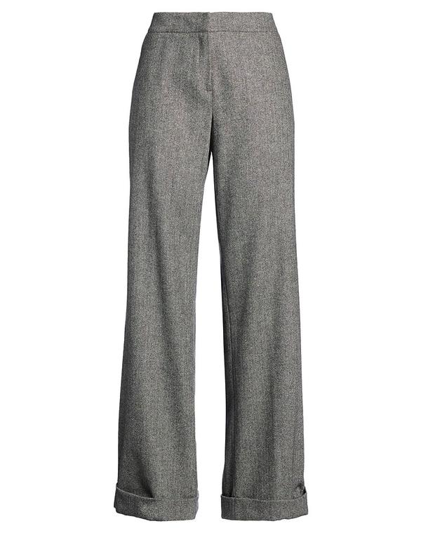 バルバナポリ レディース ボトムス カジュアルパンツ BARBA Napoli ワイドパンツ Gray グレー