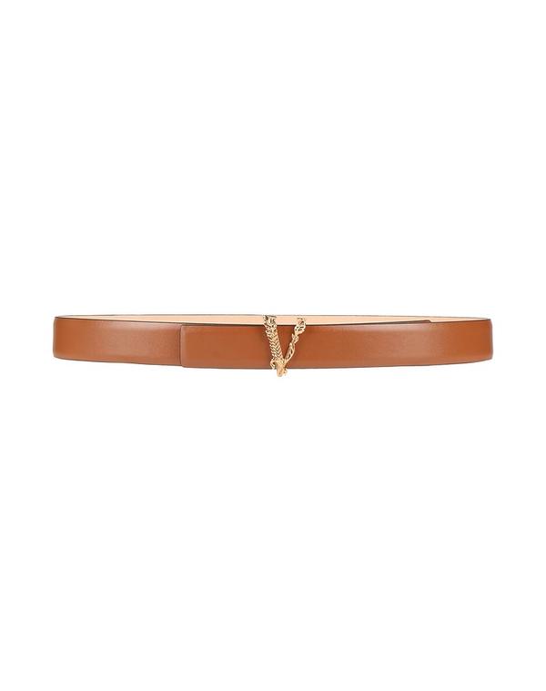ヴェルサーチ レディース アクセサリー ベルト VERSACE レギュラー幅ベルト Brown ブラウン