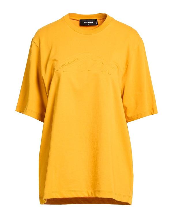 ディースクエアード レディース トップス Tシャツ DSQUARED2 Ｔシャツ Mustard マスタード