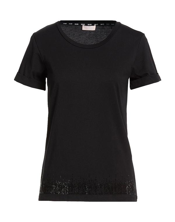 リュージョー レディース トップス Tシャツ LIU JO Ｔシャツ Black ブラック