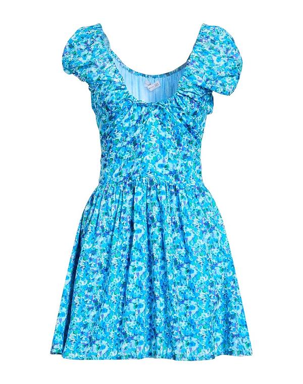 フェイスフル レディース トップス ワンピース FAITHFULL プリーツドレス Azure Blue ブルー