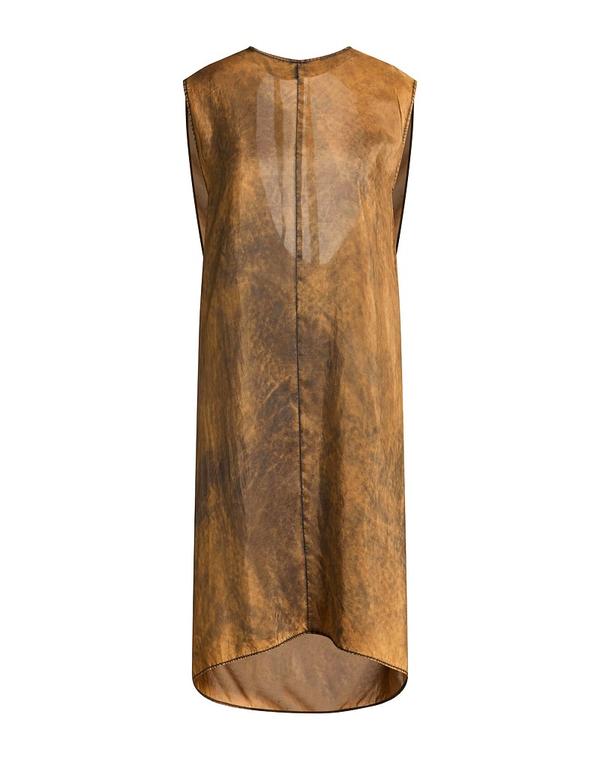 マルタンマルジェラ レディース トップス ワンピース MM6 MAISON MARGIELA ひざ丈ワンピース Brown ブラウン