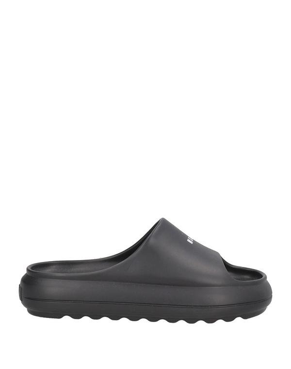 エムエスジイエム レディース シューズ サンダル MSGM スライドサンダル＆スリッパ Black ブラック