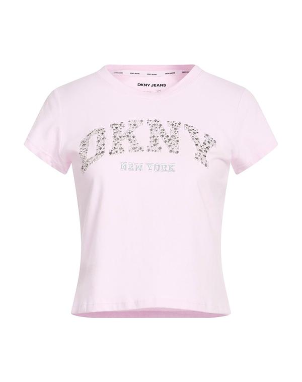 ダナ キャラン ニューヨーク レディース トップス Tシャツ DKNY Ｔシャツ Light Pink ピンク 13,980円
