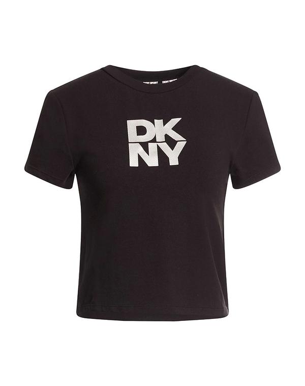 ダナ キャラン ニューヨーク レディース トップス Tシャツ DKNY Ｔシャツ Black ブラック 13,980円
