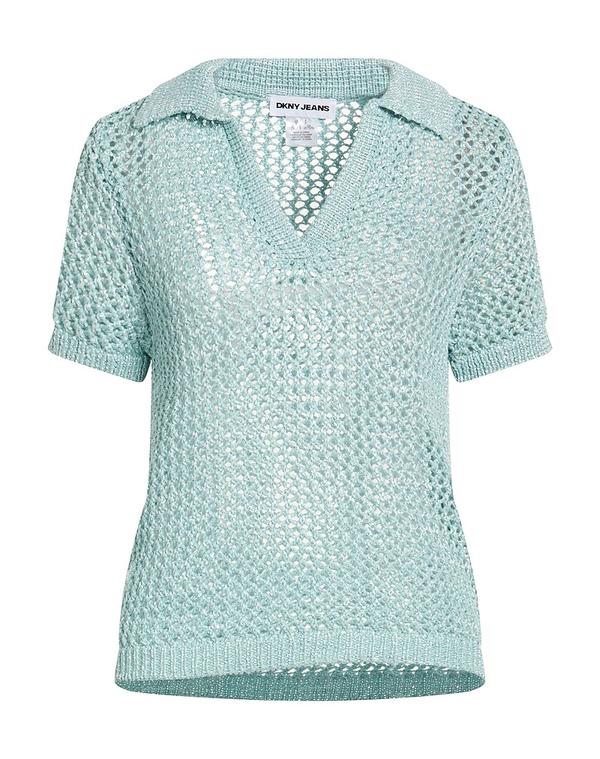 ダナ キャラン ニューヨーク レディース ニット プルオーバー DKNY プルオーバー Sky Blue ブルー