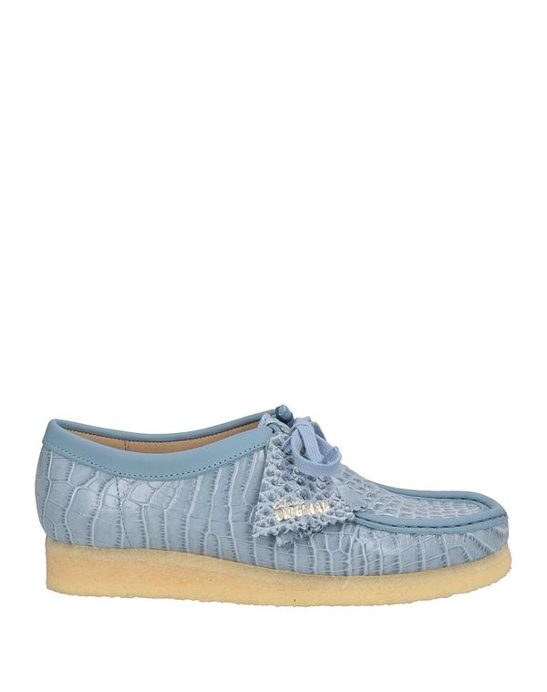 クラークス レディース シューズ CLARKS ORIGINALS レースアップシューズ Sky Blue ブルー|ReVida 店