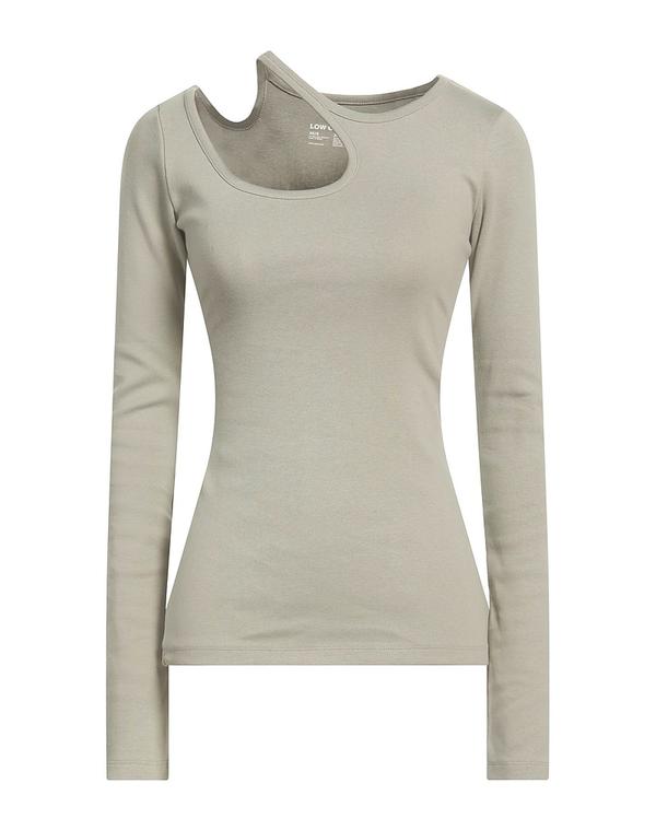 ロウ クラシック レディース トップス Tシャツ LOW CLASSIC Ｔシャツ Gray グレー