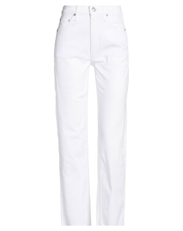 ラグアンドボーン レディース ボトムス デニムパンツ RAG & BONE ストレートレッグ White ホワイト
