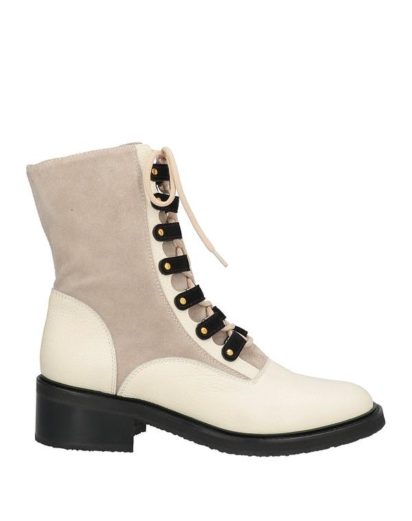 ポリーニ レディース シューズ ブーツ・レインブーツ POLLINI ショートブーツ Ivory アイボリー 59,840円