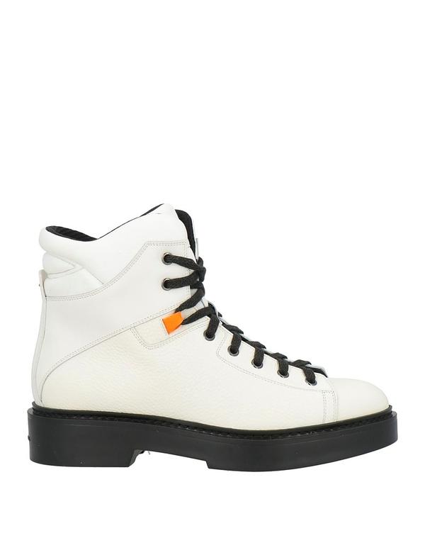 サントーニ レディース シューズ ブーツ・レインブーツ SANTONI ショートブーツ Off White オフホワイト