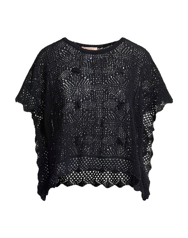 ツインセット レディース トップス シャツ TWINSET プルオーバー Black ブラック