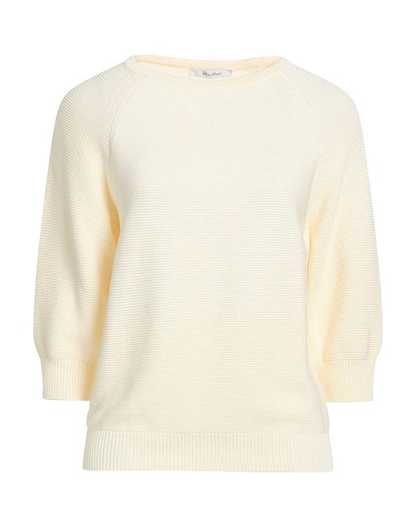 マックスマーラ レディース トップス シャツ MAX MARA プルオーバー Off White オフホワイト