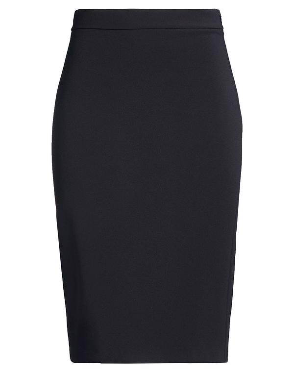 エリザベッタフランキ レディース ボトムスカート ELISABETTA FRANCHI ミディ丈スカート Black ブラック