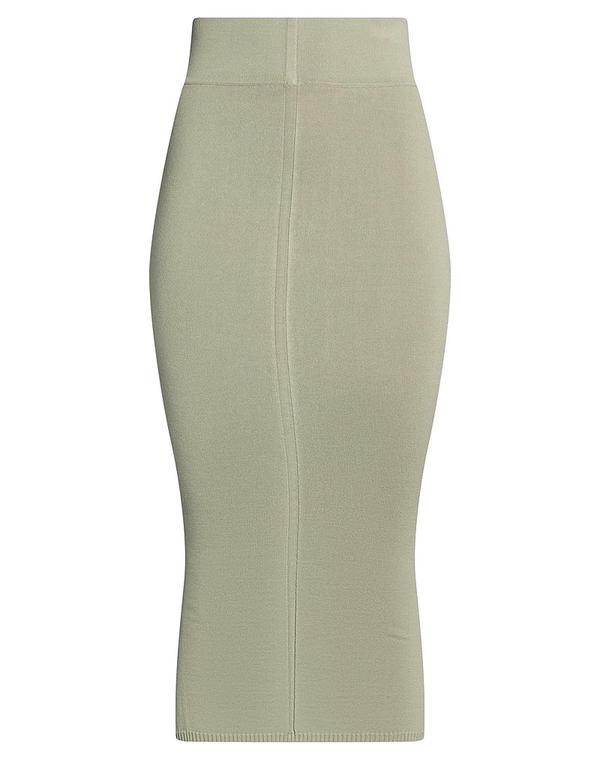 リックオウエンス レディース ボトムスカート RICK OWENS ミディ丈スカート Sage Green グリーン