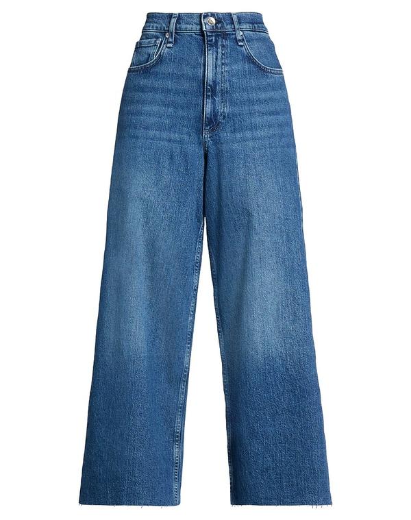 ラグアンドボーン レディース ボトムス デニムパンツ RAG & BONE フレア＆ワイドレッグ Blue ブルー 36,920円