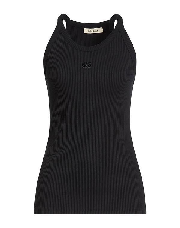 ウェールズ ボナー レディース トップス シャツ WALES BONNER タンクトップ Black ブラック