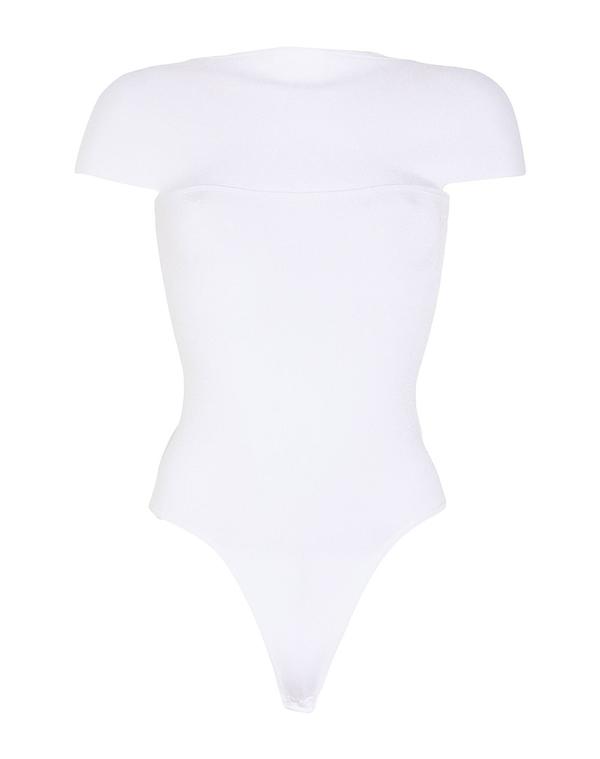 カイト レディース トップス シャツ KHAITE ボディスーツ トップス White ホワイト 120,900円