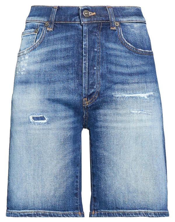 ドンダップ レディース ボトムス ハーフパンツ・ショーツ DONDUP デニムショートパンツ Blue ブルー