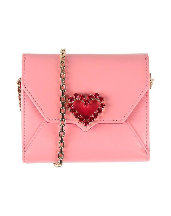 ロジェ・ヴィヴィエ レディース アクセサリー 財布 ROGER VIVIER 財布（ストラップ付き） Pink ピンク