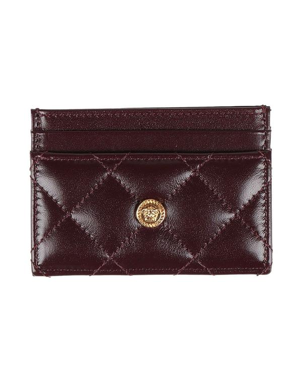 ヴェルサーチ レディース アクセサリー 財布 VERSACE カードケース Bordeaux|ReVida 店