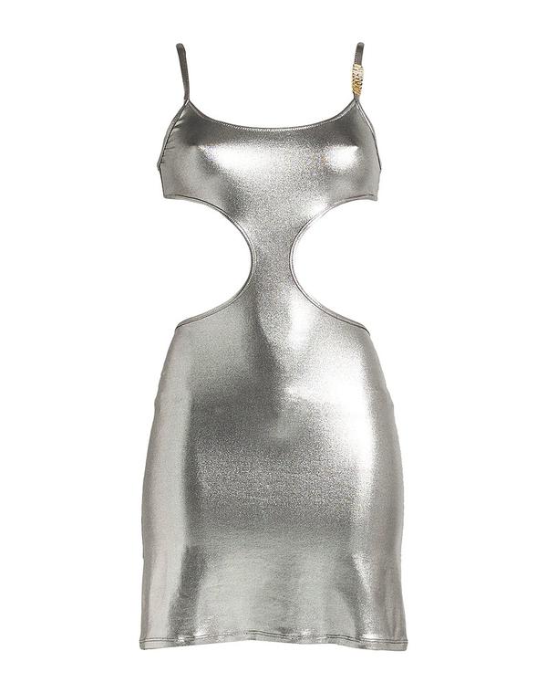 モスキーノ レディース 水着 ボトムスのみ MOSCHINO ビーチドレス Gunmetal ガンメタル