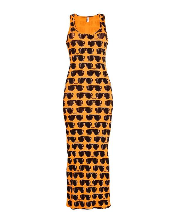 モスキーノ レディース 水着 ボトムスのみ MOSCHINO ビーチドレス Orange オレンジ