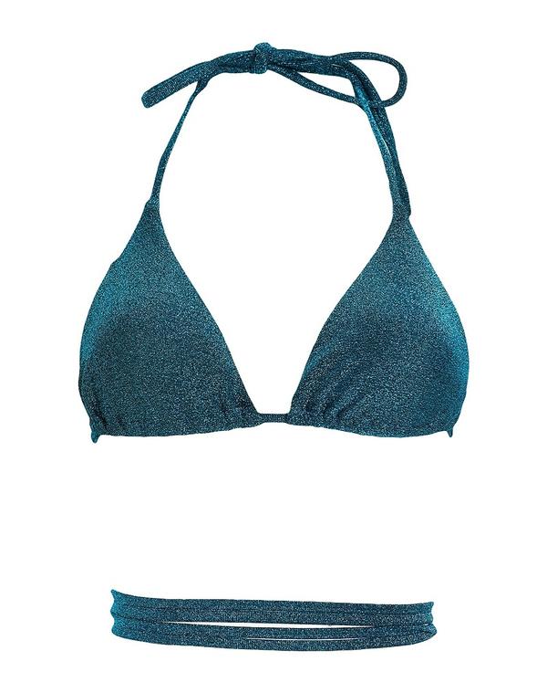 ウェイリーゼン レディース 水着 ボトムスのみ WEILI ZHENG 水着（ビキニ） Deep Teal ティール