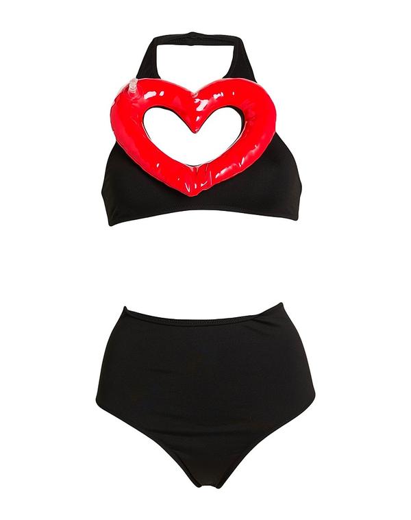 モスキーノ レディース 水着 ボトムスのみ MOSCHINO 水着（ビキニ） Black ブラック 66,990円