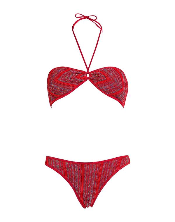 ミッソーニ レディース 水着 ボトムスのみ MISSONI 水着（ビキニ） Red レッド