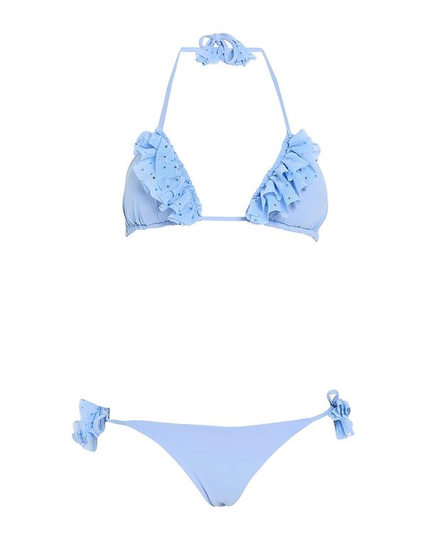 フィジコ レディース 水着 ボトムスのみ FISICO 水着（ビキニ） Light Blue ブルー