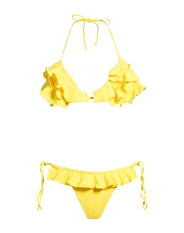 フィジコ レディース 水着 ボトムスのみ FISICO 水着（ビキニ） Yellow イエロー