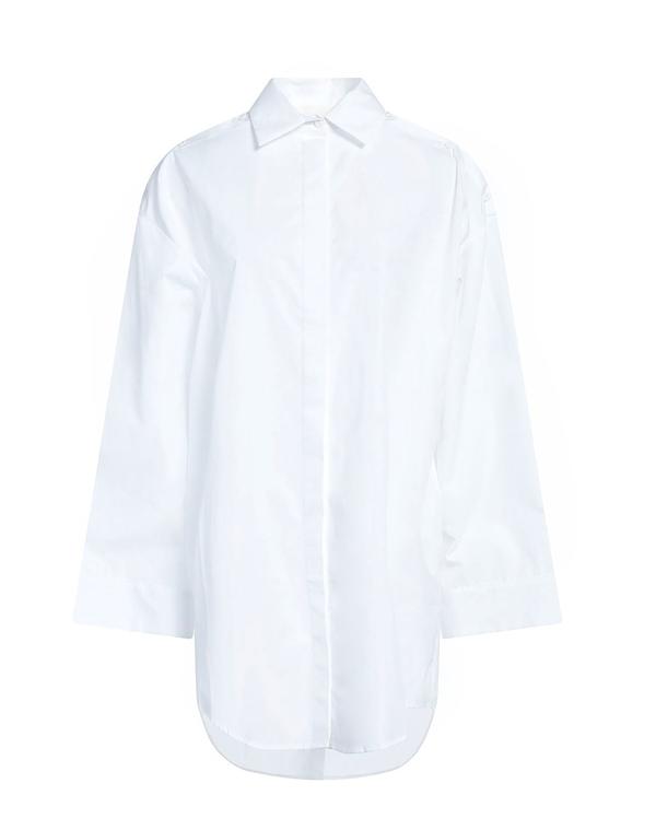 イザベル・ベネナート レディース トップス シャツ ISABEL BENENATO 無地シャツ＆ブラウス White ホワイト