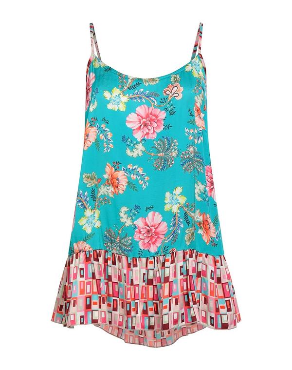 リュージョー レディース トップス シャツ LIU JO キャミソール Turquoise Blue ブルー