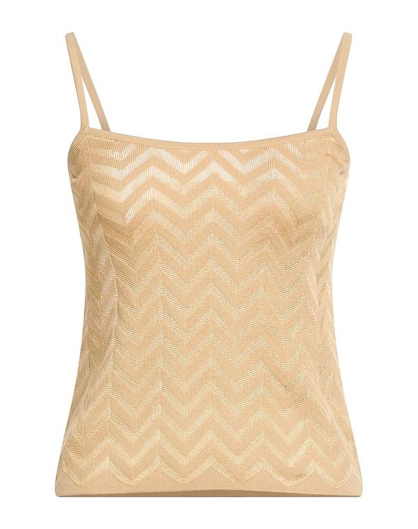ミッソーニ レディース トップス シャツ MISSONI トップス Beige ベージュ|ReVida 店