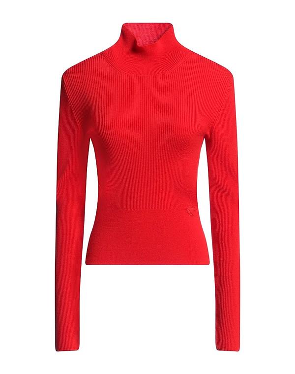 ジャンパトゥ レディース アウター ニット・セーター PATOU タートルネック Tomato Red レッド