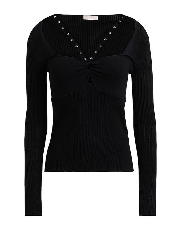 リュージョー レディース トップス シャツ LIU JO プルオーバー Black ブラック