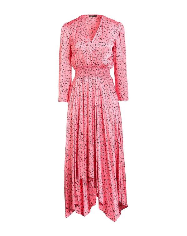 マージュ レディース トップス ワンピース MAJE ロングワンピース・ドレス Pink ピンク