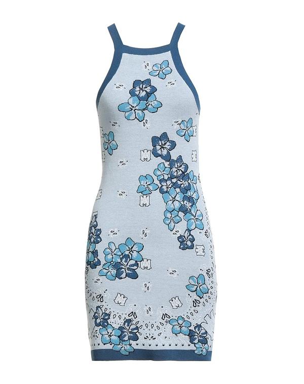 【送料無料】 アミリ レディース ワンピース トップス ミニワンピース・ドレス Sky Blue