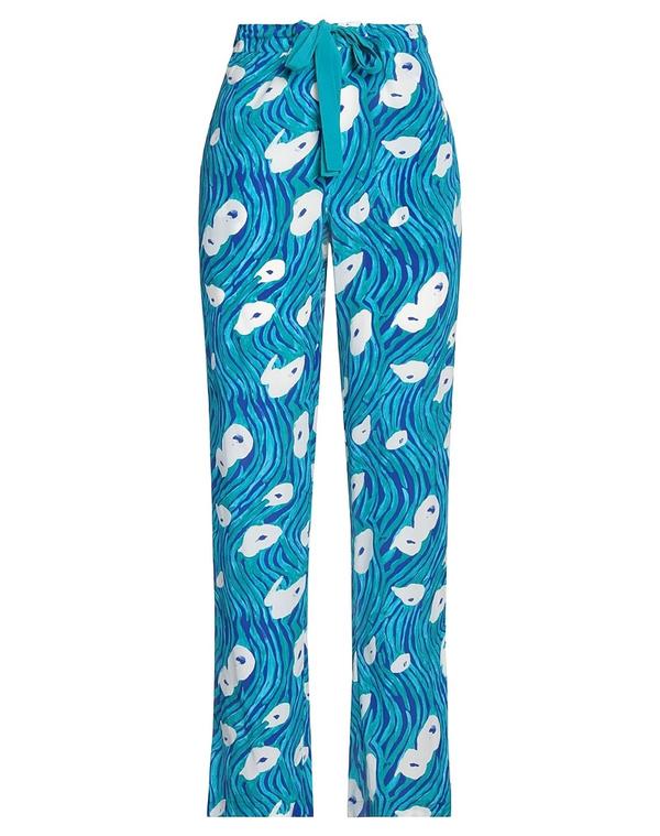 ダイアン フォン ファステンバーグ レディース ボトムス カジュアルパンツ DIANE VON FURSTENBERG パンツ Azure Blue ブルー