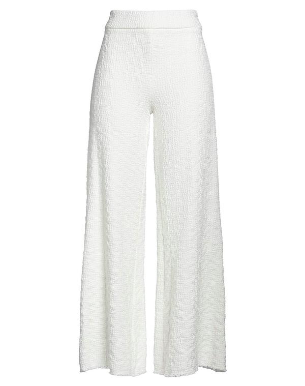 マージュ レディース ボトムス カジュアルパンツ MAJE フレアカットパンツ White ホワイト