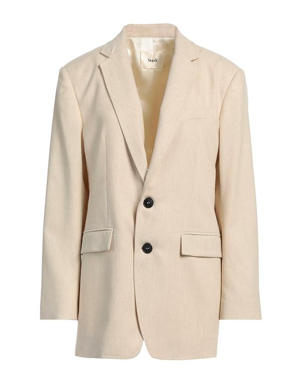 スオリ レディース アウター ジャケット・ブルゾン SUOLI テーラードジャケット Beige ベージュ
